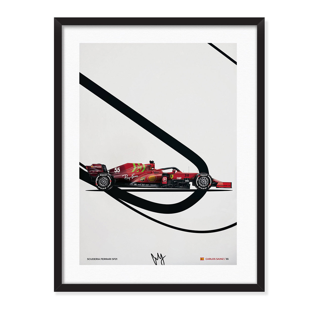 Scuderia Ferrari SF-23 Team - Poster – GP Unboxed